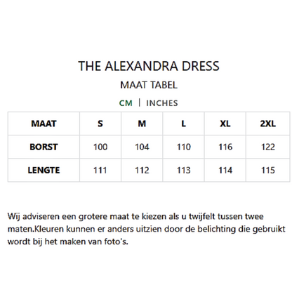 THE ALEXANDRA DRESS