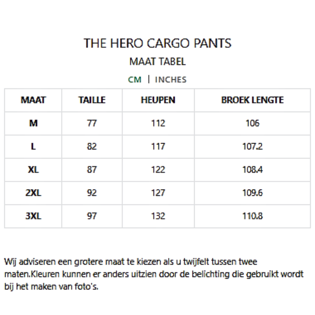 THE HERO CARGO PANTS