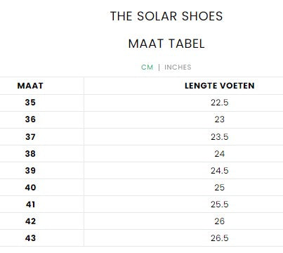 THE SOLAR SHOES