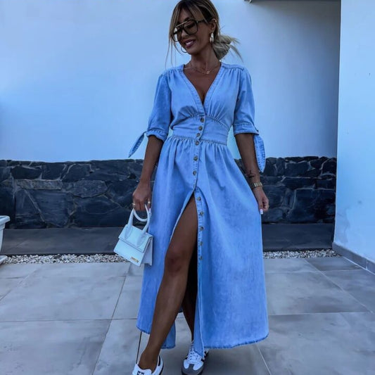 THE DIDI DENIM DRESS